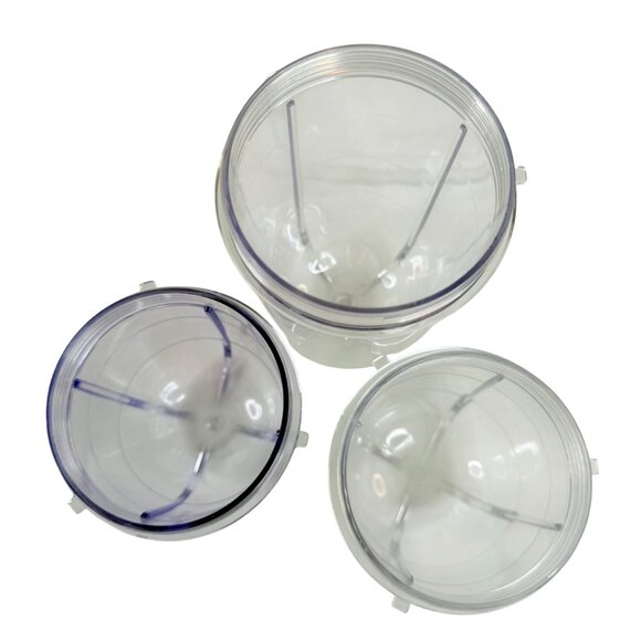 18 Piece Mixed Lot Magic Bullet Replacement Parts Cups Lids Blades Rings - Picture 11 of 12